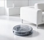 Ultra-slim, quiet robot vacuum