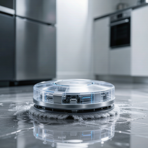 Robot vacuum with multi-floor mapping
