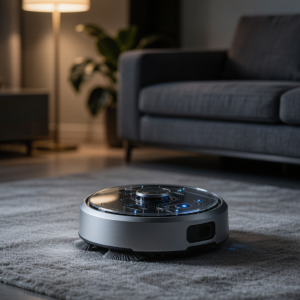 Voice-controlled smart cleaning robot