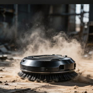 Smart humidity-sensing mopping robot