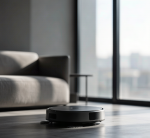 Robot vacuum with adaptive floor cleaning