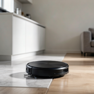 Smart disinfecting mopping robot